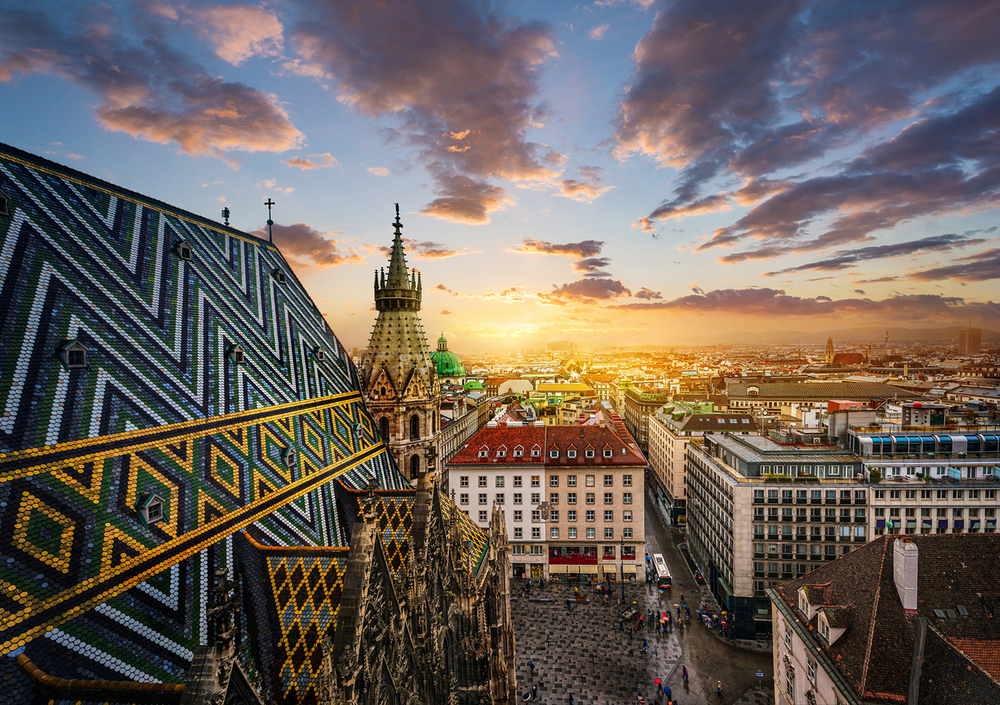 Blick auf den Stephansdom / iStock/Trifonov_Evgeniy Blick auf den Stephansdom
