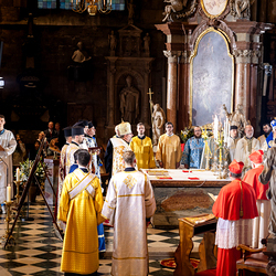 byzantinisches Pontifikalamt Stephansdom